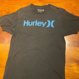 Hurley black tee shirt men’s size medium